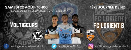 Le match de la semaine: Voltigeurs - FC Lorient B