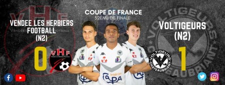 Les Voltigeurs en 16ème de finale de coupe de France !