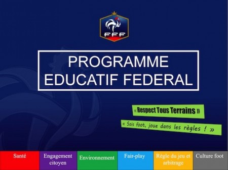 Présentation du Programme Educatif Fédéral