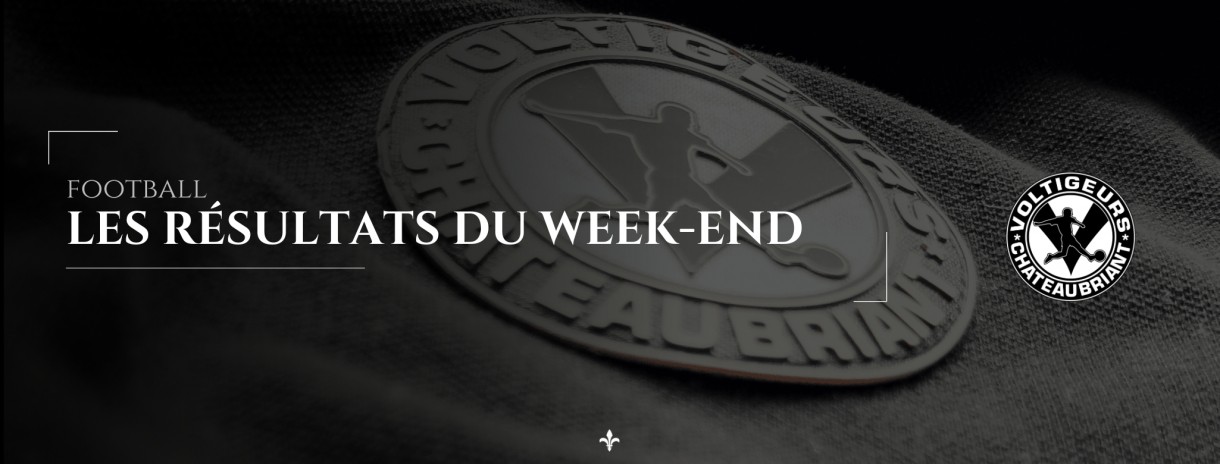 Les résultats du week-end !