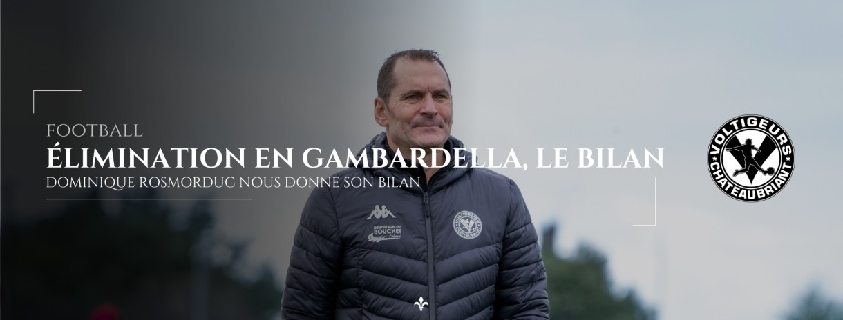 Élimination en Gambardella, le coach fait le bilan