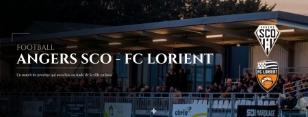 Les Voltigeurs accueillent un match de prestige: Angers SCO - FC Lorient !