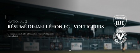 Résumé Dinan Léhon FC - Voltigeurs