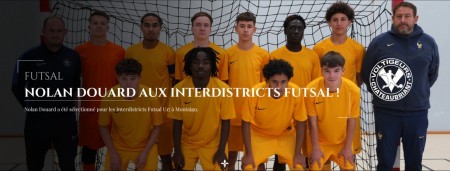 Nolan Douard aux Interdistricts Futsal !